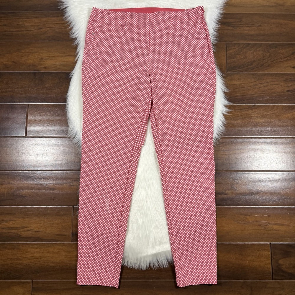 RLX Ralph Lauren Women's Size 14 Star Print Performance Stretch Golf Pants